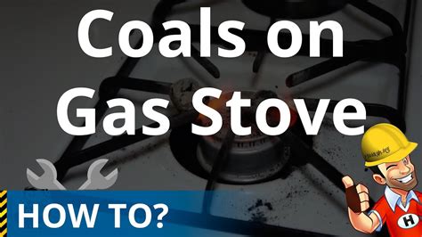 how to light coals on a gas stove